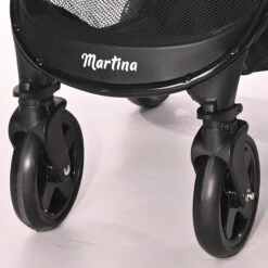 Lorelli Martina Cool Grey Wandelwagen 1002171-2386 -Kinderwagen Winkel martina swivelling front wheels