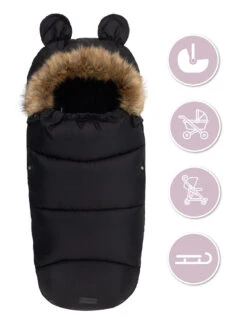 Momi Black Universele Voetenzak AKCE00032 -Kinderwagen Winkel momi black universele voetenzak akce00032 6