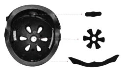 Momi Mimi Matte Grey 47-58 Cm Kinderhelm ROBI00049 -Kinderwagen Winkel momi mimi matte grey 47 58 cm kinderhelm robi00049 4