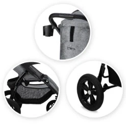 Momi Miya Grey Wandelwagen WOSP00032 -Kinderwagen Winkel momi miya grey wandelwagen wosp00032 10