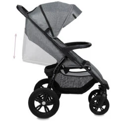 Momi Miya Grey Wandelwagen WOSP00032 -Kinderwagen Winkel momi miya grey wandelwagen wosp00032 8