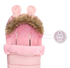 Momi Pink Universele Voetenzak AKCE00033 -Kinderwagen Winkel momi pink universele voetenzak akce00033 4