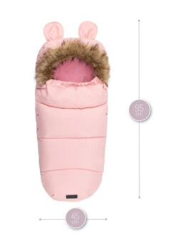 Momi Pink Universele Voetenzak AKCE00033 -Kinderwagen Winkel momi pink universele voetenzak akce00033 8