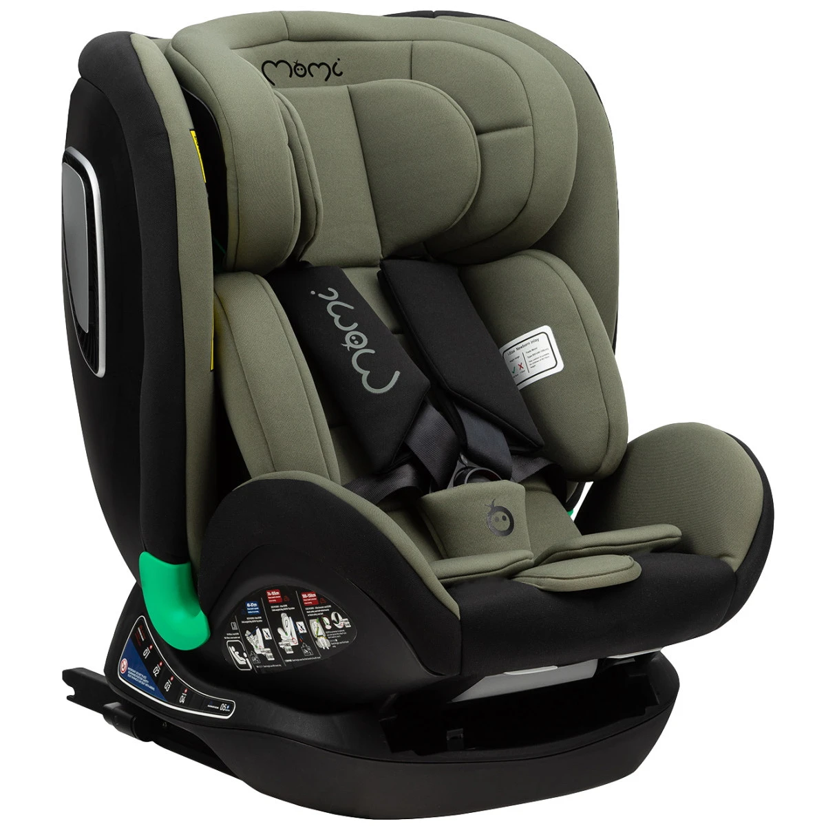 Momi Urso Khaki 40-150 Cm I-Size Autostoel FOSA00023