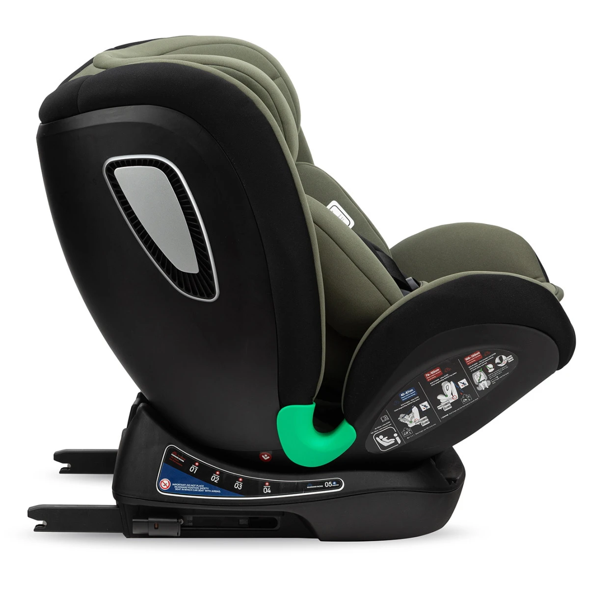 Momi Urso Khaki 40-150 Cm I-Size Autostoel FOSA00023 - Afbeelding 5