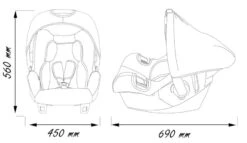 Nania Beone Universal Access Grey 0-13 Kg Autostoel ET572186X1 16 Nania Beone Universal Access Grey 0-13 Kg Autostoel ET572186X1 -Kinderwagen Winkel nania beone universal access grey 0 13 kg autostoel et572186x1 7