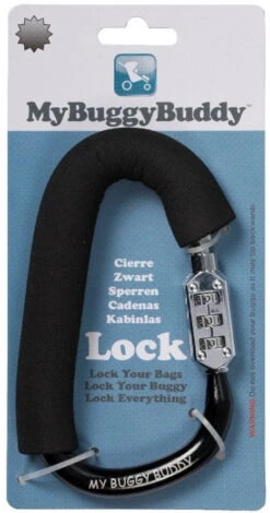 My Buggy Buddy Clip Of Tassenhaak Met Cijferslot MBBLOCK -Kinderwagen Winkel prince lionheart tassenhaak kinderwagen of my buggy buddy clip met cijferslot mbblock 3