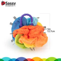 Sassy Crinkle Ball Texturen Speelbal S80370 -Kinderwagen Winkel sassy crinkle ball texturen speelbal 2