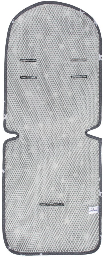 Sevibaby Star Grijs Wandelwagen/Buggy Inlegkussen 43-13 4 Sevibaby Star Grijs Wandelwagen/Buggy Inlegkussen 43-13 - Afbeelding 2