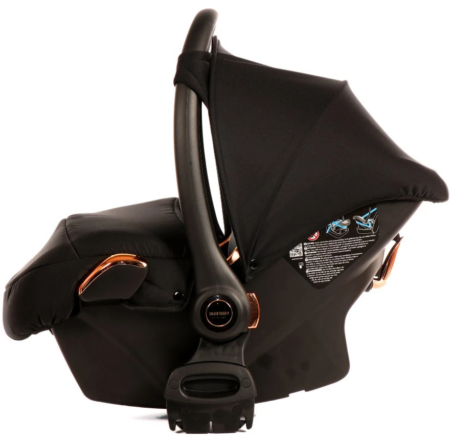 Tako Black/Rose Gold Autostoel 0-13 Kg 4 Tako Black/Rose Gold Autostoel 0-13 Kg - Afbeelding 2