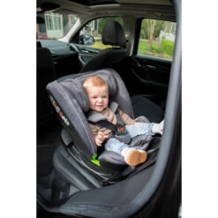 Ding Troy Black/Grey 360° I-Size Autostoel 0-36 Kg DI-101923 -Kinderwagen Winkel troy carseat 01 1