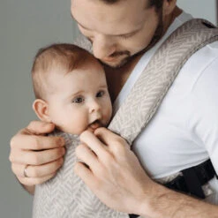 Zaffiro City Geo Bottle Green Ergonomische Draagzak 8265 -Kinderwagen Winkel zaffiro city beige leaves ergonomische draagzak 3 2