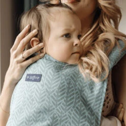 Zaffiro City Graphite Leaves Ergonomische Draagzak 45400 -Kinderwagen Winkel zaffiro city mint leaves ergonomische draagzak 3 1