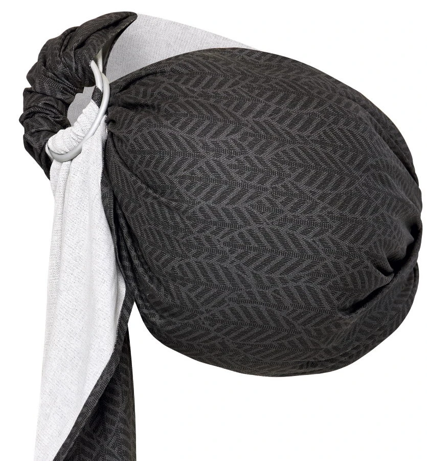 Zaffiro Hug Me Graphite Leaves Draagdoek N16 7862 3 Zaffiro Hug Me Graphite Leaves Draagdoek N16 7862