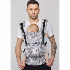 Zaffiro Smart 2.0 Beige Leaves Ergonomische Draagzak 7985 -Kinderwagen Winkel zaffiro smart 2.0 geo burgund draagzak 8067 7 3