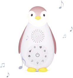 Zazu Zoe De Pinguin Roze 3 In 1 Muziekdoosje ZA-ZOE-03 -Kinderwagen Winkel zazu zoe de pinguin roze 3 in 1 muziekdoosje za zoe 03