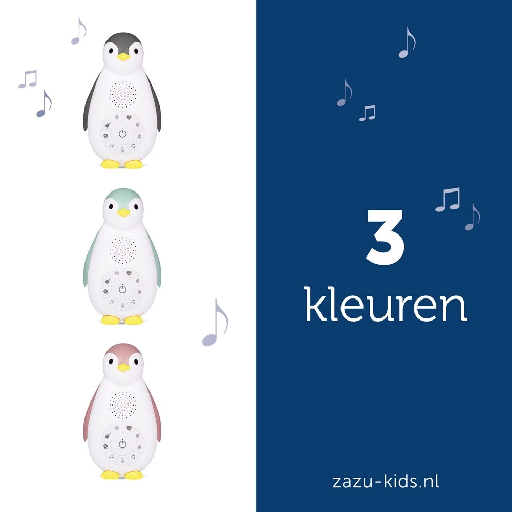 Zazu Zoe De Pinguin Blauw 3 In 1 Muziekdoosje ZA-ZOE-02 11 Zazu Zoe De Pinguin Blauw 3 In 1 Muziekdoosje ZA-ZOE-02 - Afbeelding 9